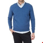 Blazer Hugo V Neck Pullover - blue